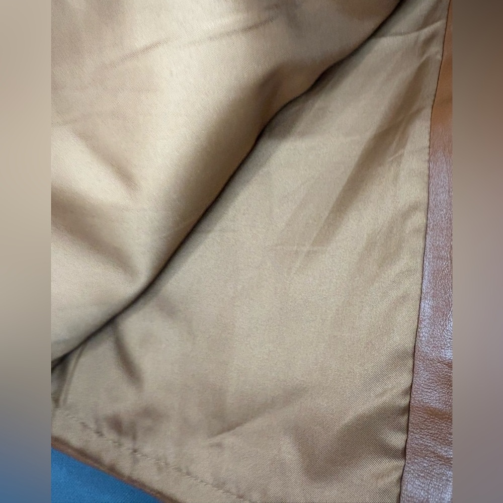 Cache Camel Leather Jacket - Picture 5 of 5